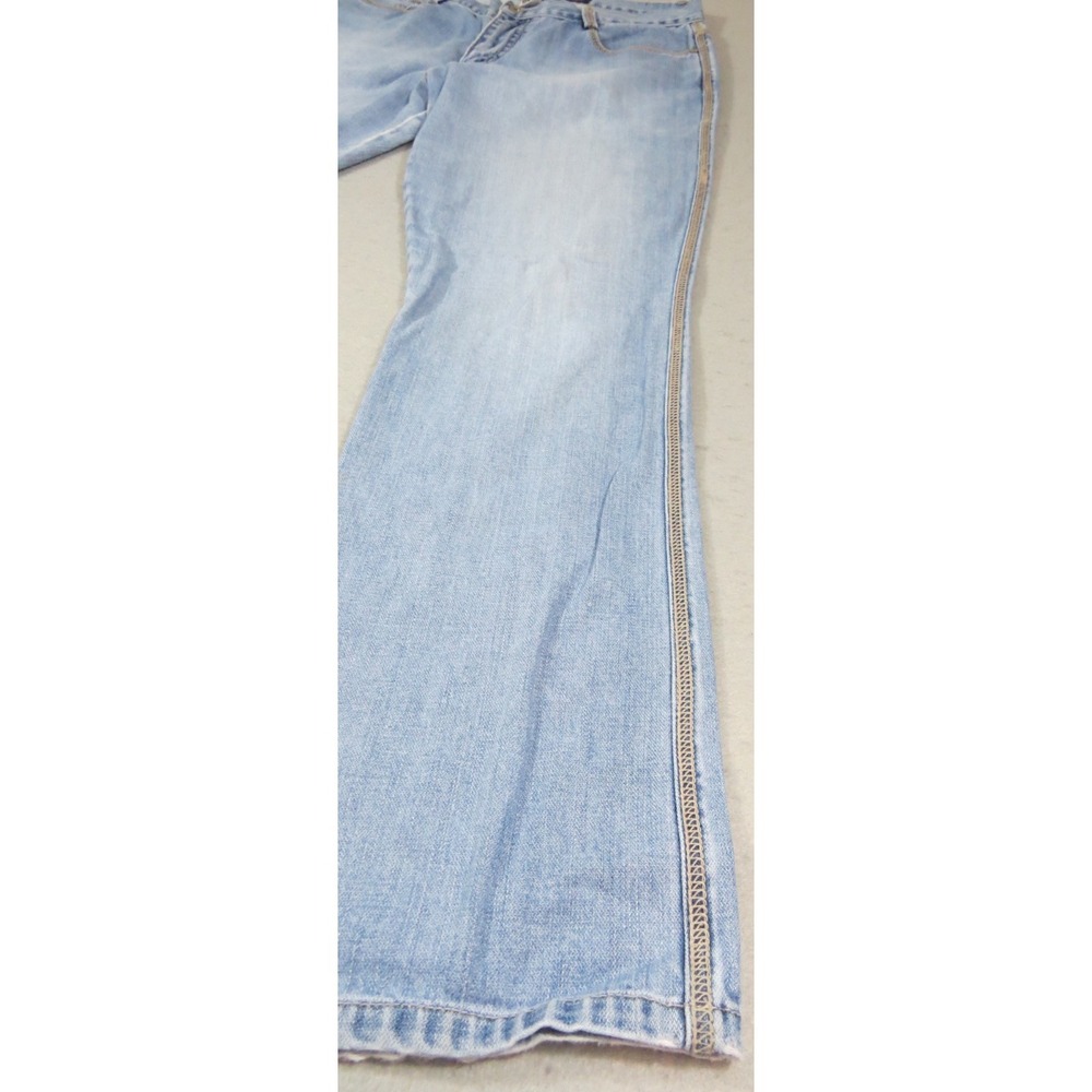 VTG Guess Jeans Mens 31 Light Wash Straight Leg Cotton Denim Classic USA Y2K 90s - Picture 7 of 12